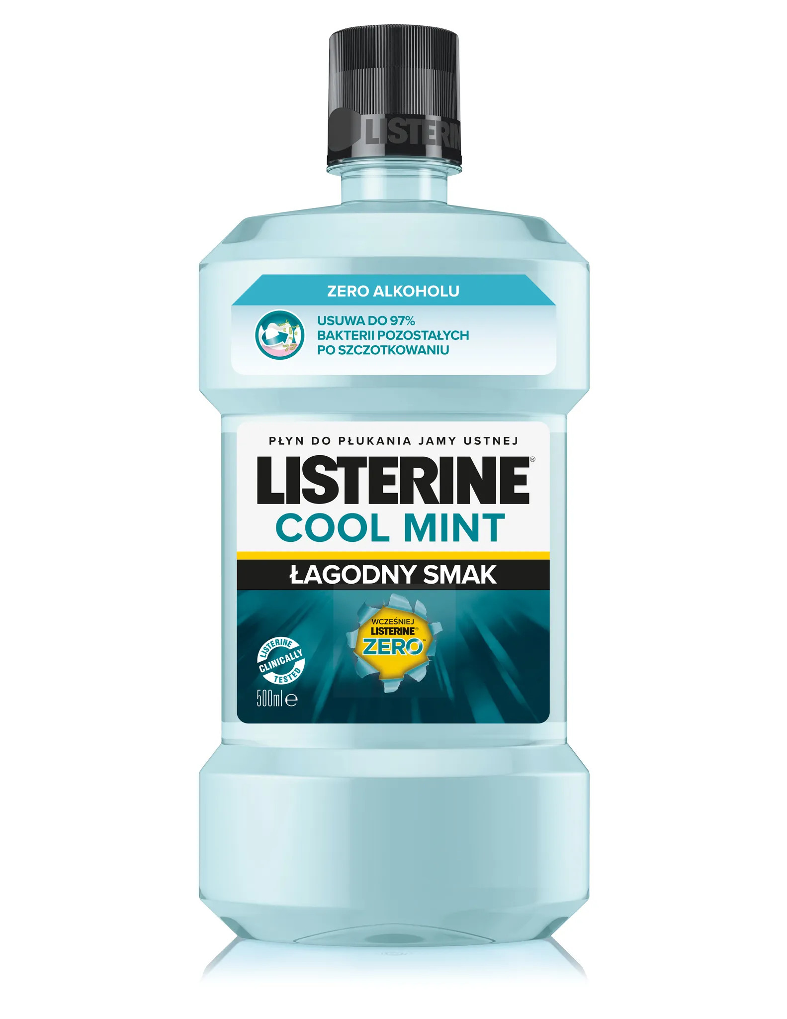 Listerine Cool Mint, płyn do higieny jamy ustnej, 500 ml