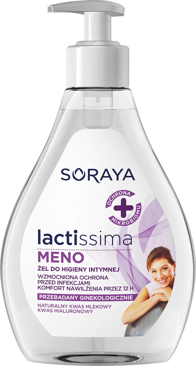 Soraya Lactissima Meno żel do higieny intymnej dla kobiet w okresie menopauzy, 300 ml