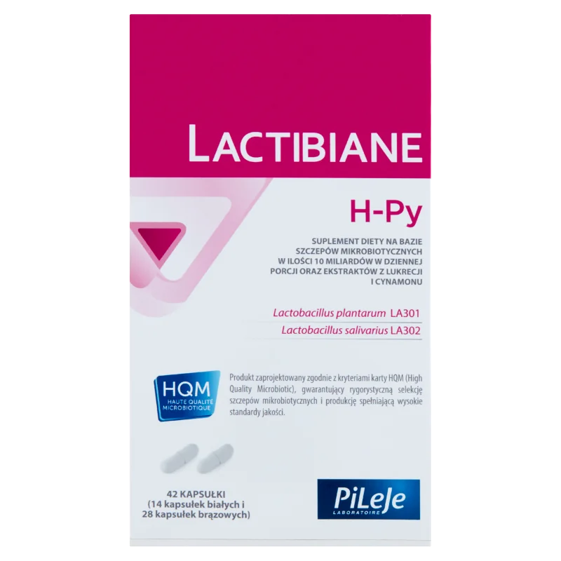 Lactibiane H-Py suplement diety, 42 kapsułki