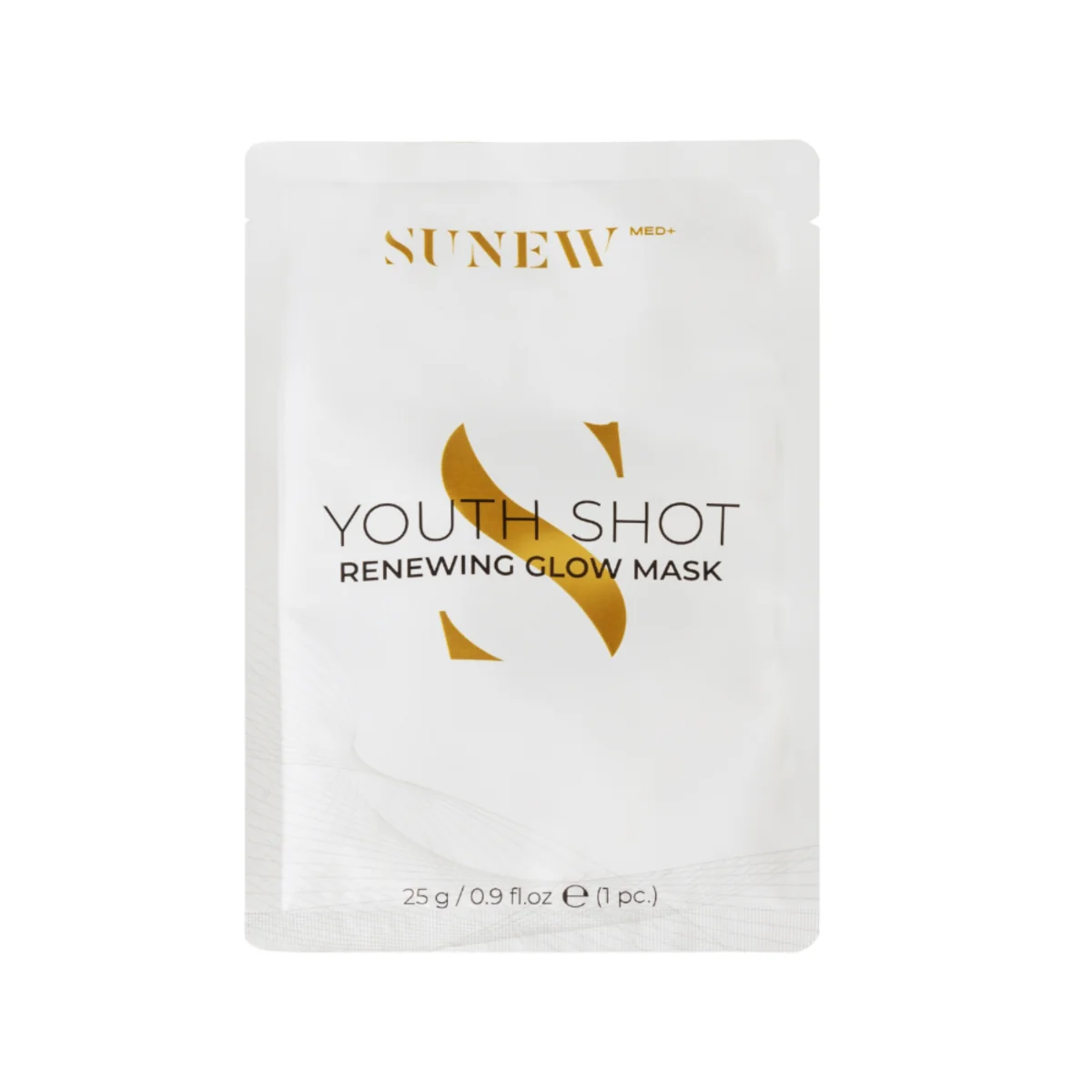 SunewMed+ Youth Shot maska w płachcie do twarzy regenerująca + glow 1 sztuka