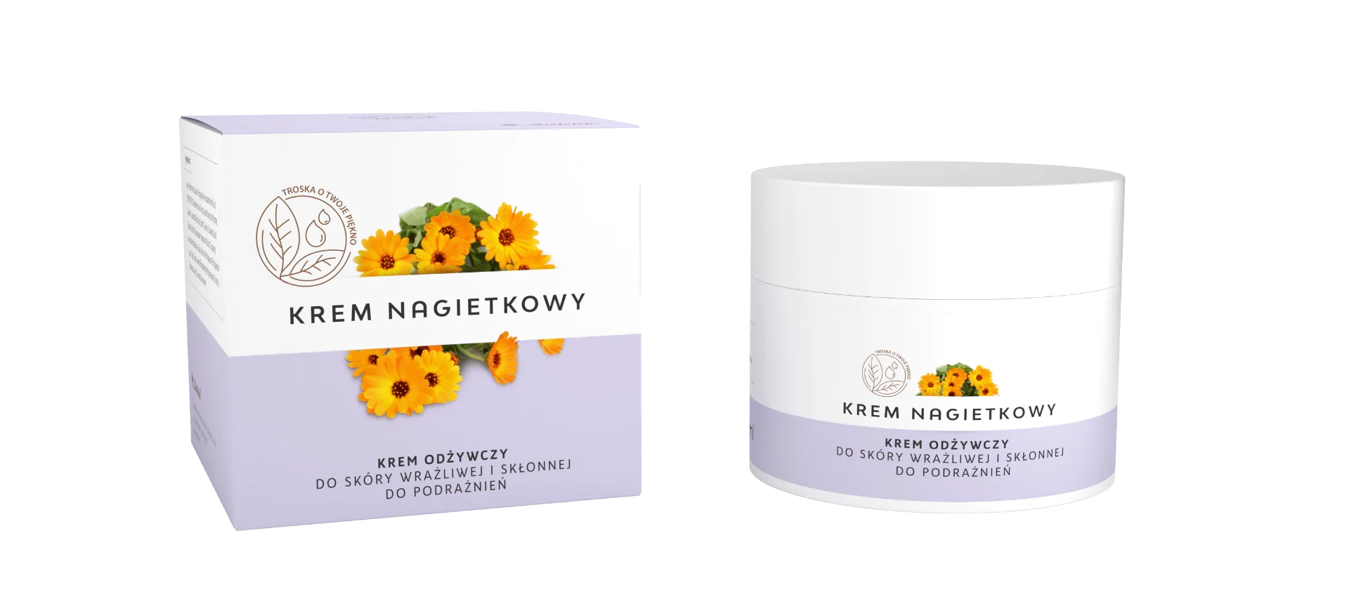 Ziołolek krem nagietkowy z witaminą E, 50 ml