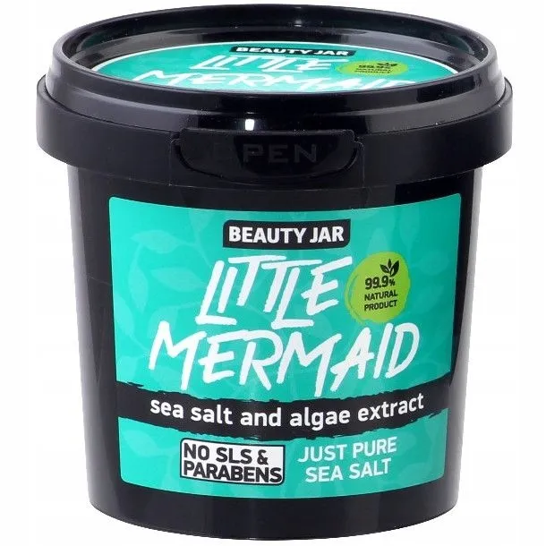 Beauty Jar Little Mermaid sól do kąpieli z ekstraktem z alg, 200 g