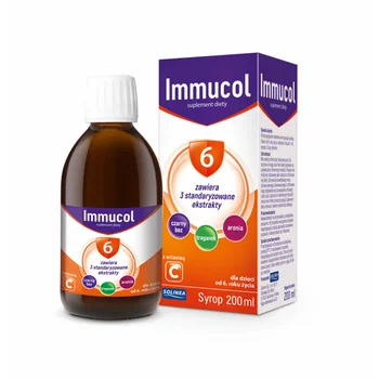 Immucol 6+ suplement diety, 200 ml