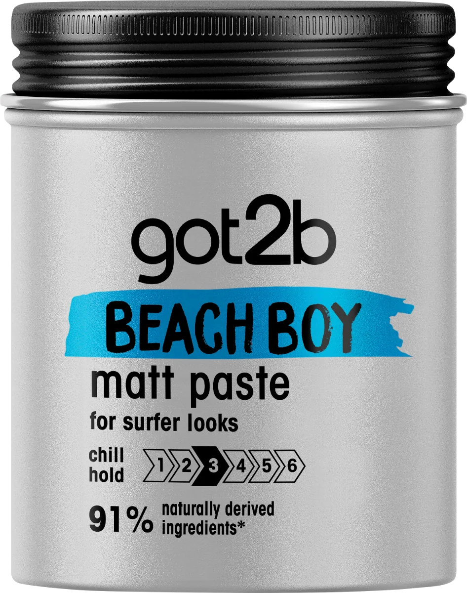 Schwarzkopf got2b Beach Boy matująca pasta do stylizacji włosów, 100 ml