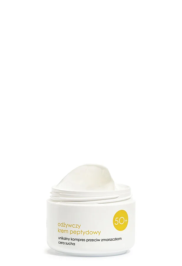 Ziaja 50+ krem odżywczy peptydowy cera sucha, 50 ml