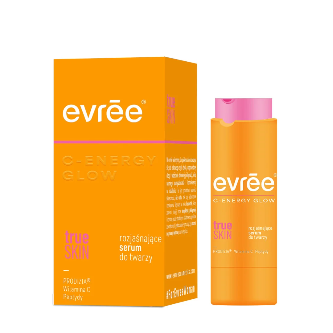 Evrēe C-Energy Glow rozjaśniające serum do twarzy, 25 ml