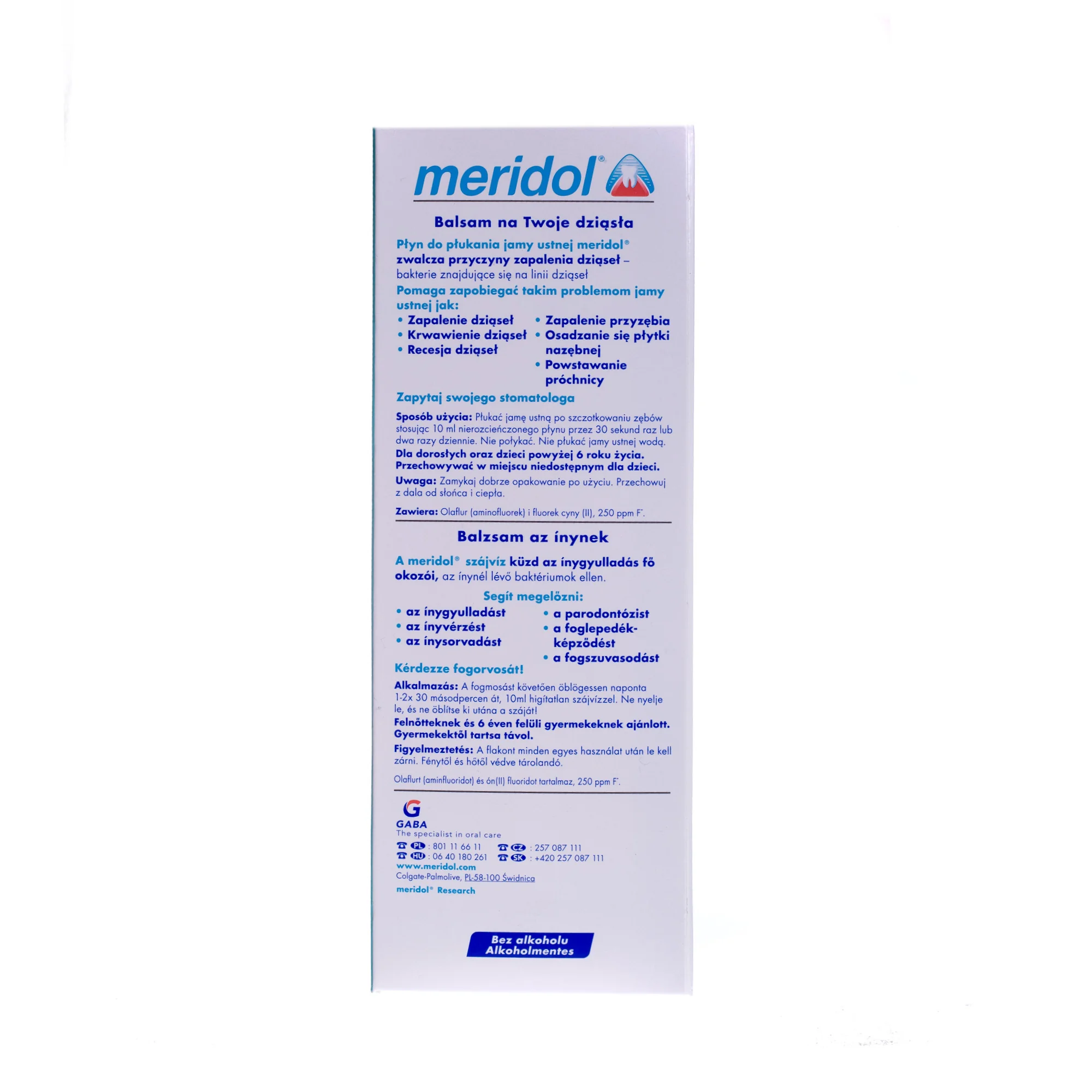 Meridol Ochrona Dziąseł płyn do płukania jamy ustnej, 400 ml