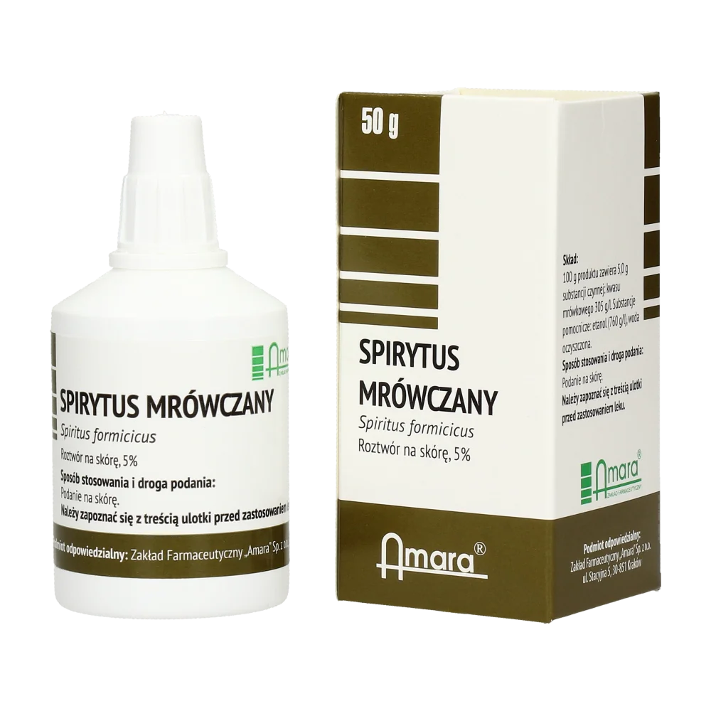 Amara spirytus mrówczany 5%, 50 g
