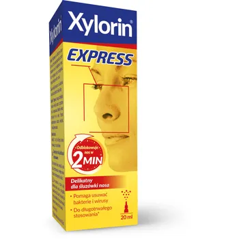 Xylorin Express, spray do nosa, 20ml 
