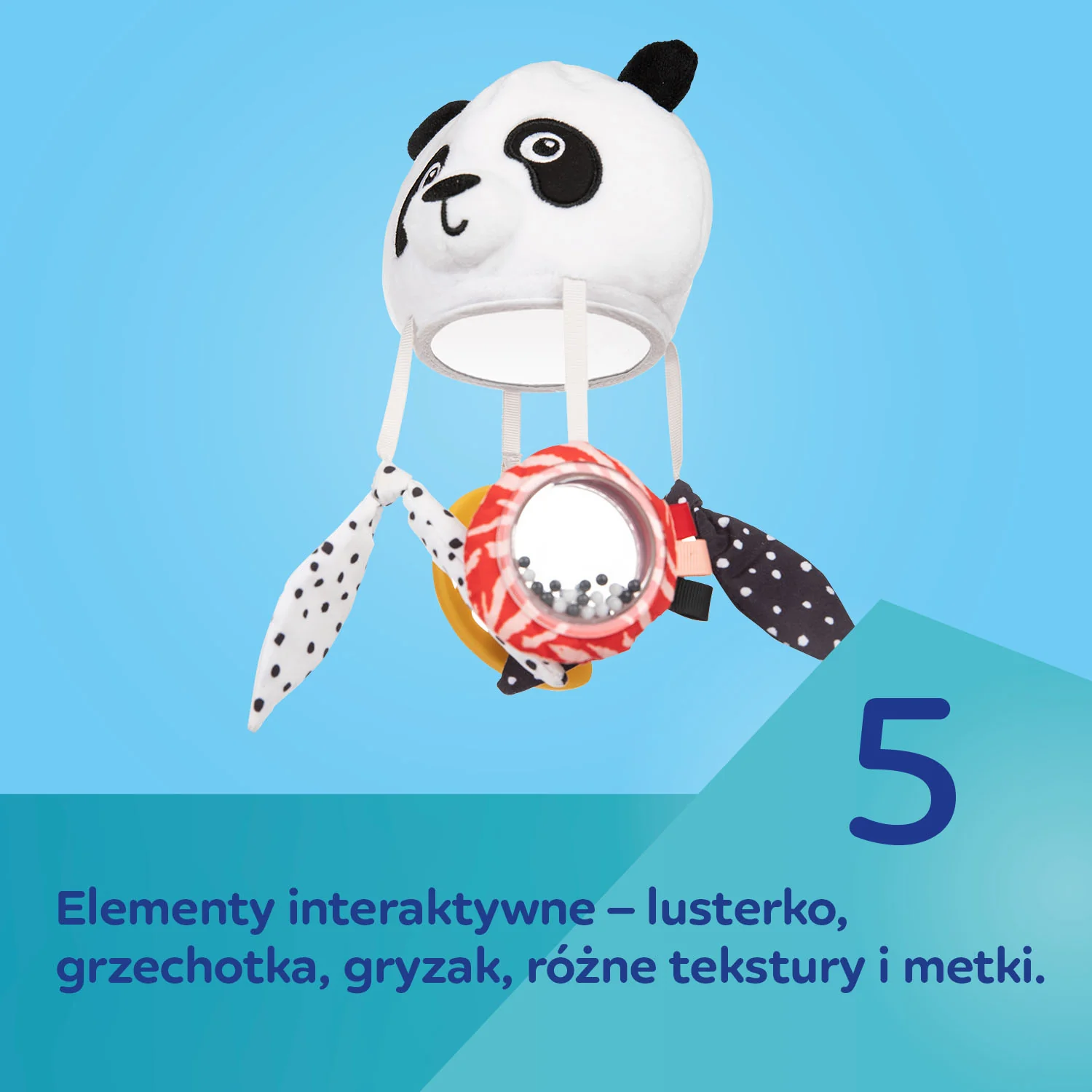 Canpol Babies BabiesBoo sensoryczna karuzela podróżna 1 sztuka