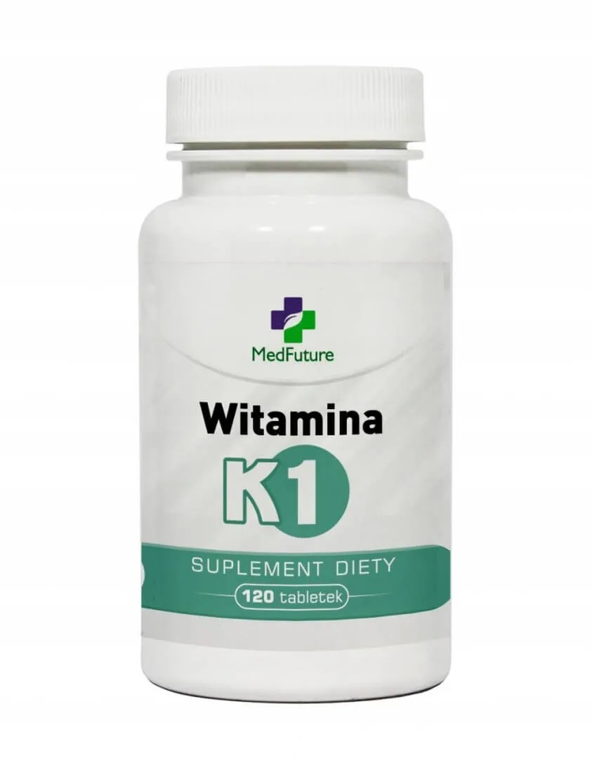 Witamina K1, suplement diety, 120 tabletek