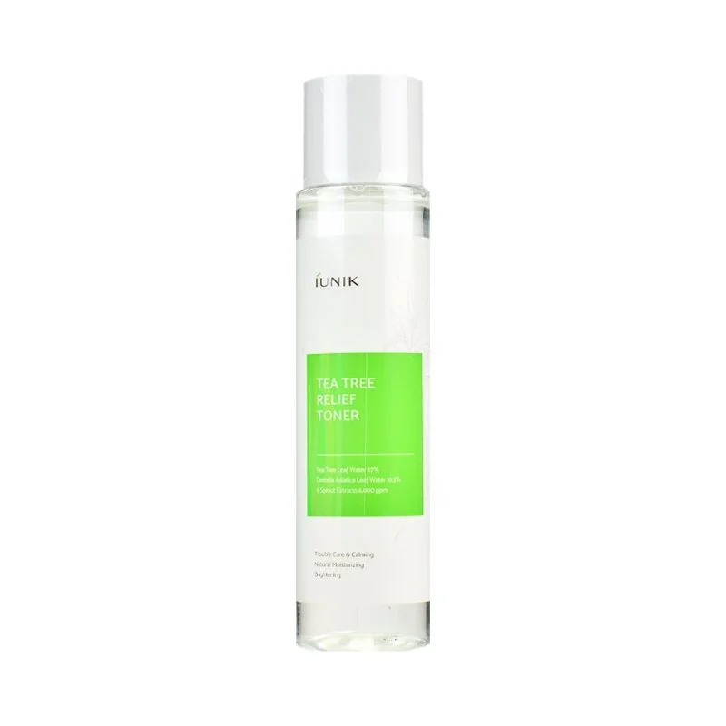 iUNIK Tea Tree Relief Toner kojący tonik do twarzy, 200 ml